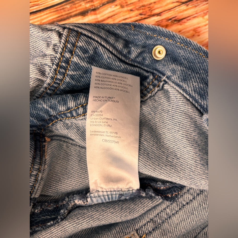 FREE PEOPLE CRVY BADLANDS COVERALL WE THE FREE WIDE LEG DENIM - Picture 11 of 14